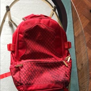 Sprayground Red October Backpack.